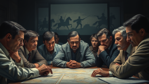 전쟁 전 결정적인 순간과 심리적 갈등