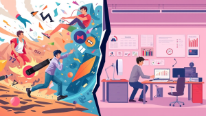 실전과 훈련의 차이 경험이 성과에 미치는 영향