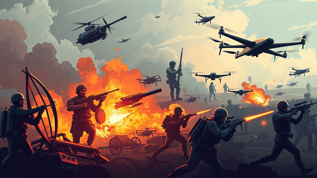 무기 개발이 군사 전략을 선도한 역사적 사례 분석