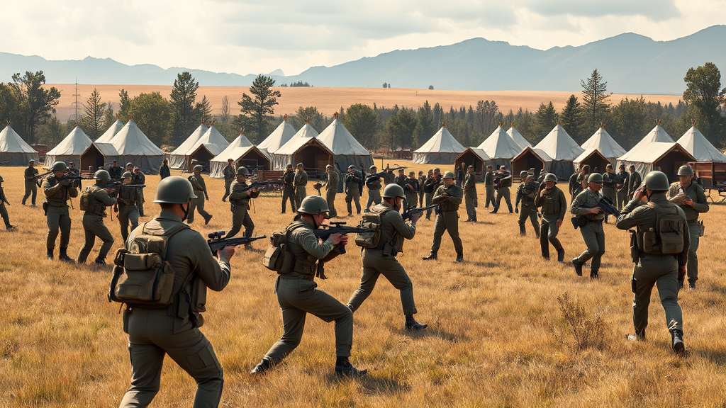 전쟁 전 군사 훈련의 의미와 중요성