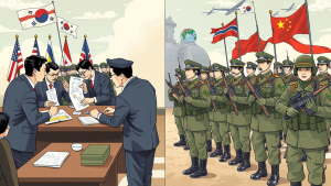 전쟁 전 정치와 군의 충돌 갈등의 뿌리와 국제적 맥락