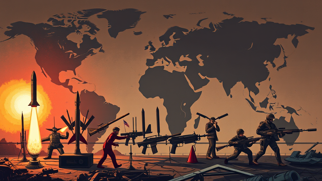 무기 경쟁이 만든 긴장과 그 역사적 맥락