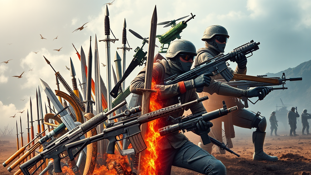 전장 투입 무기 역사와 최신 동향