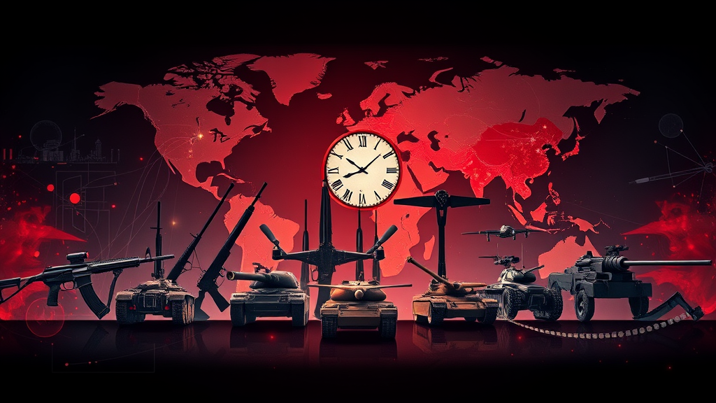 무기 경쟁이 촉발한 갈등 역사와 현재의 분석