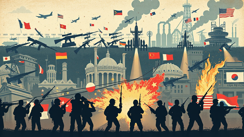 군비 경쟁의 멈추지 않는 구조 분석