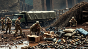 군대 보급 체계의 붕괴가 전투력에 미치는 영향