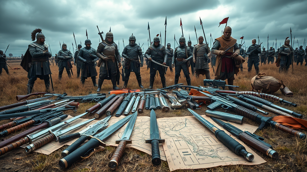 무기 선택의 결과 전투에서의 전략적 중요성